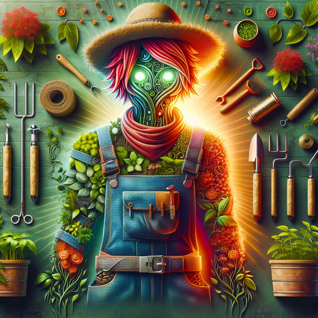 Fan creation showcasing a new character